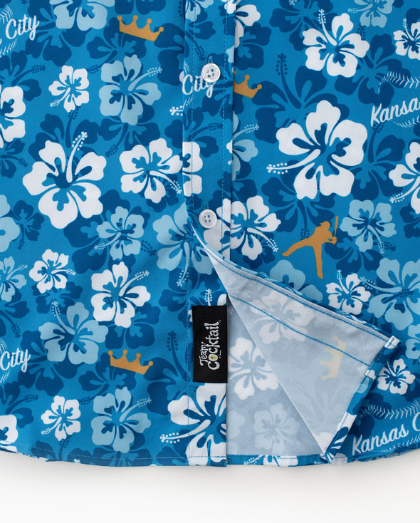 KC Royal Floral Unisex Button Up