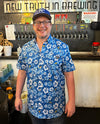 KC Royal Floral Unisex Button Up