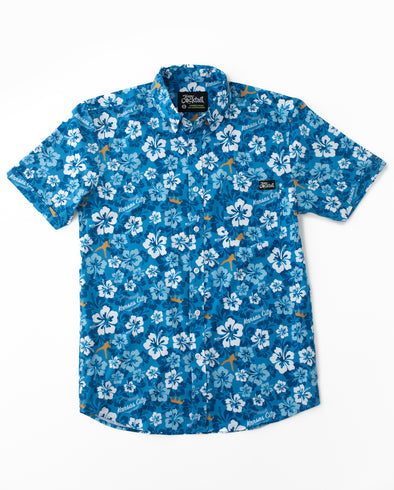 KC Royal Floral Unisex Button Up
