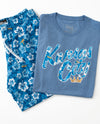KC Royal Floral Hybrid Swim Shorts