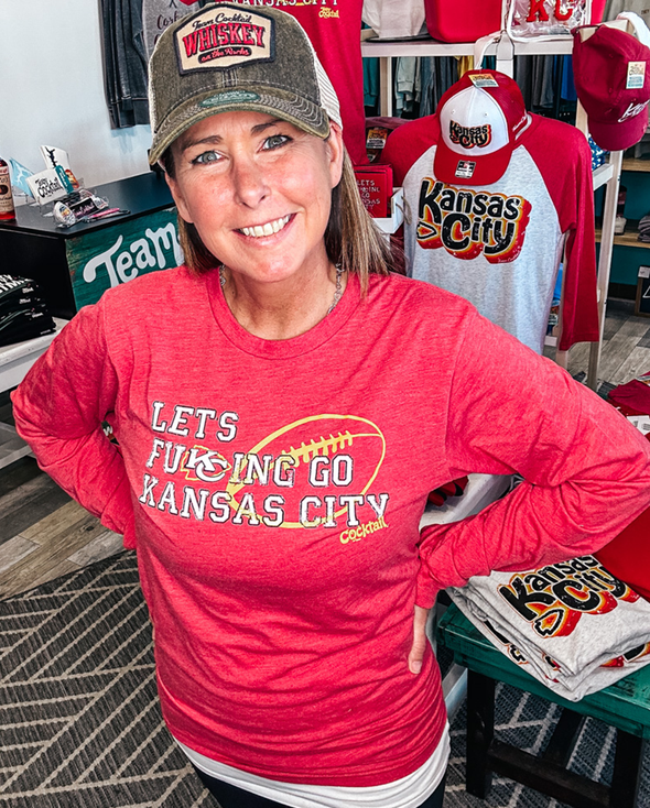 Let's FuKCing Go Kansas City Unisex Longsleeve Tee
