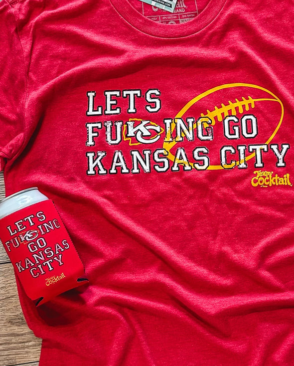 Let's FuKCing Go Kansas City 12oz Neoprene Boozie