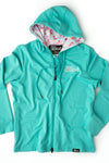 Flamingo Lightweight Ladies Performance Zip Hoodie