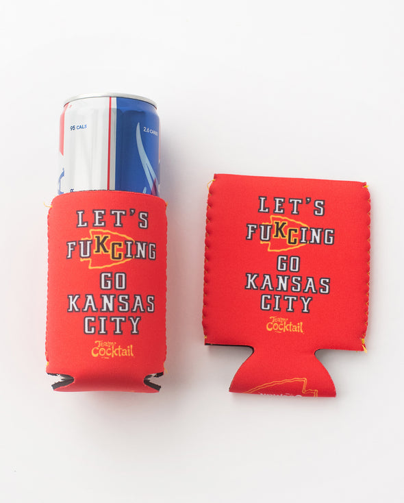 Let's FuKCing Go Kansas City 12oz Neoprene Boozie