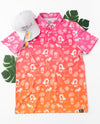Luau Ombre Mens Polo