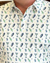Martini Classic Cocktail Mens Polo