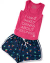 Neon Cocktails Ladies Shorts