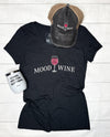 Mood Wine Ladies Triblend Vneck Tee
