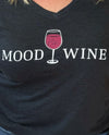 Mood Wine Ladies Triblend Vneck Tee
