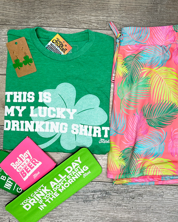 Lucky Drinking Shirt Unisex Tee