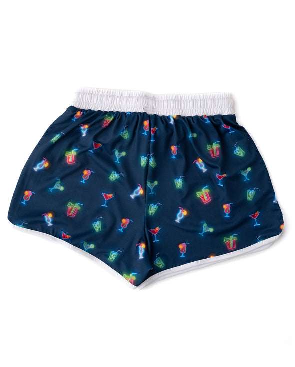 Neon Cocktails Ladies Shorts