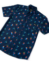 Neon Cocktails Unisex Button Up Shirt