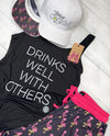 Neon Flamingos Ladies Shorts