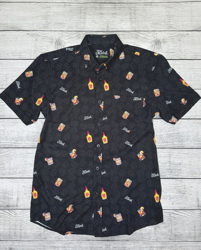 Old Fashioned Bourbon Unisex Button Up