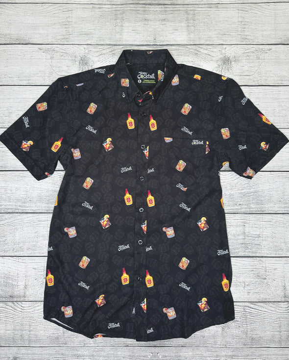 Old Fashioned Bourbon Unisex Button Up