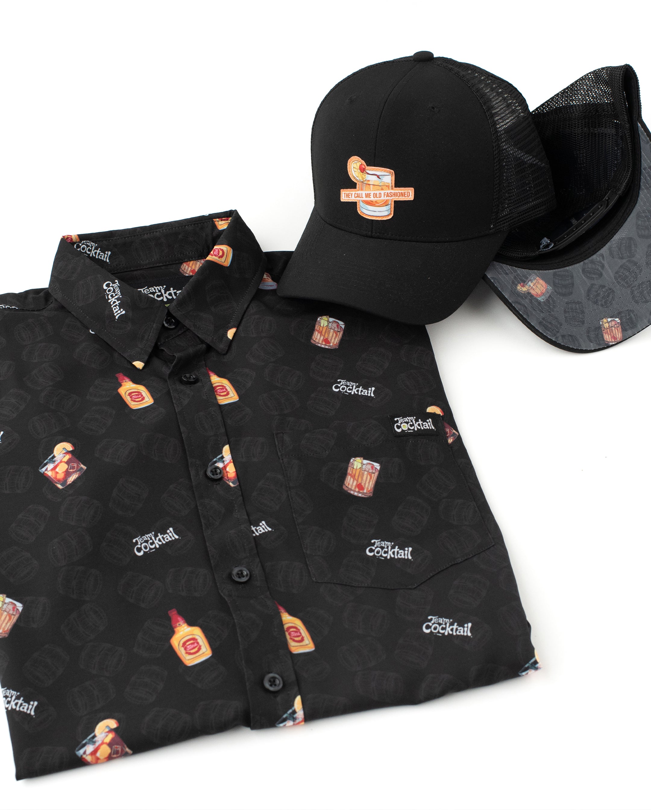 bourbon dress shirt 19th Hole Whiskey Cool-Stretch Men's Golf Shirt (Bourbon) 8oz Cool-Stretch, UPF 50+