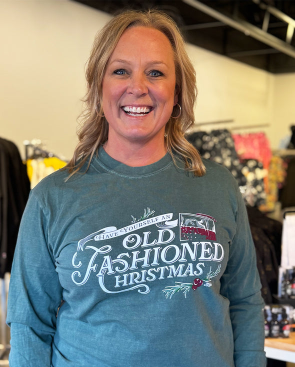 Have Yourself An Old Fashioned Christmas Unisex Heavyweight Long-sleeve T-Shirt