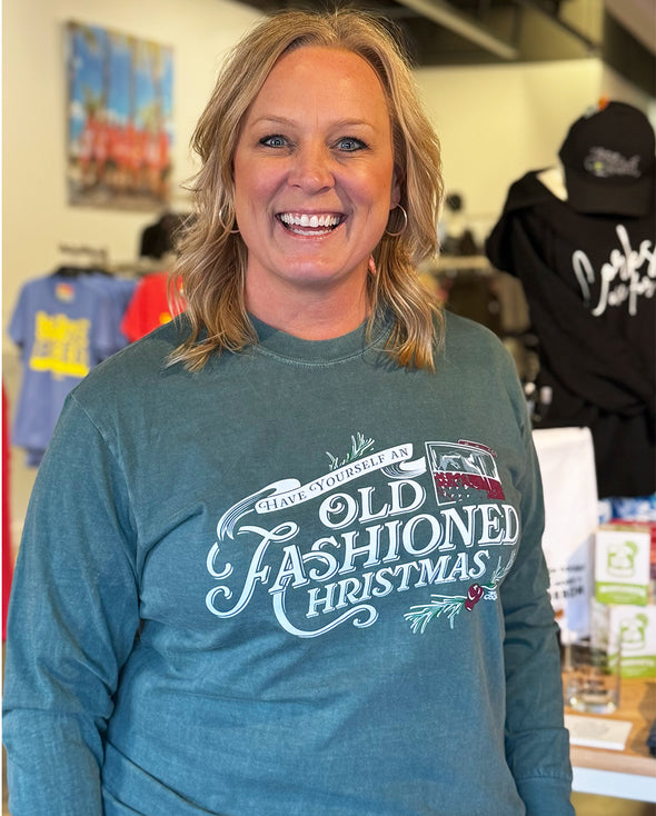 Have Yourself An Old Fashioned Christmas Unisex Heavyweight Long-sleeve T-Shirt