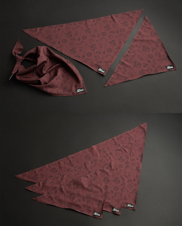 Old Fashioned Classic Cocktail Dog Bandana