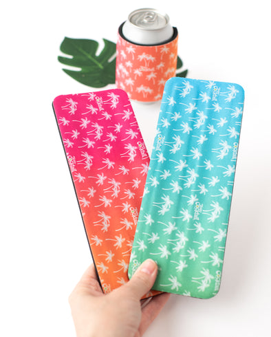Ombre Palm Trees Slap Boozies