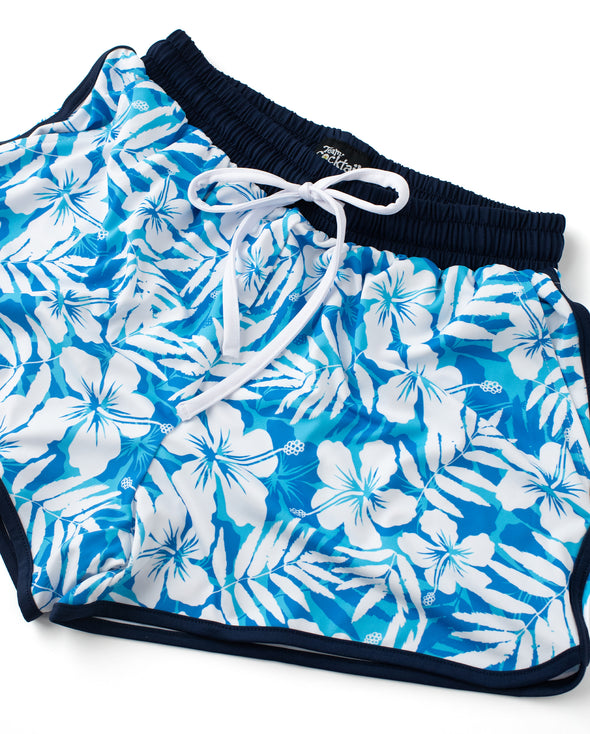 Sapphire Floral Ladies Shorts