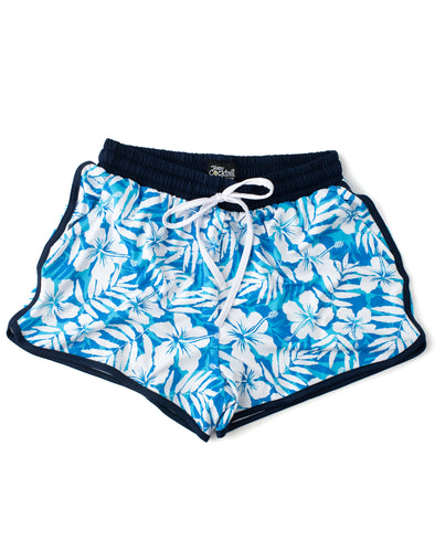 Sapphire Floral Ladies Shorts