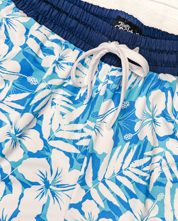 Sapphire Floral Ladies Shorts