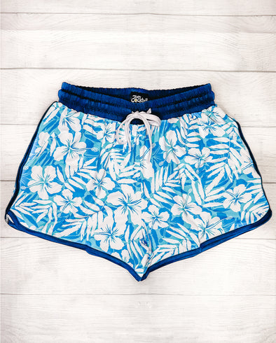 Sapphire Floral Ladies Shorts
