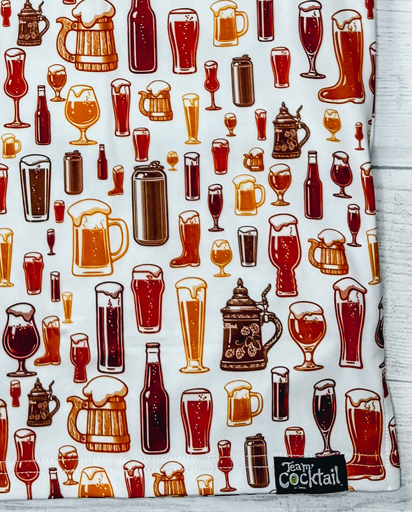 Beer Scatter Mens Polo