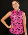 Neon Palms Ladies Polo