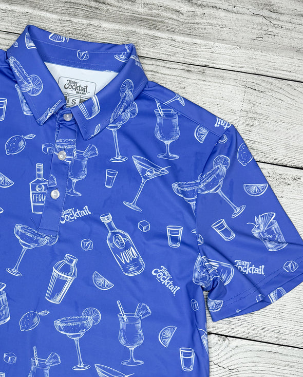 Sketch Cocktails Mens Polo
