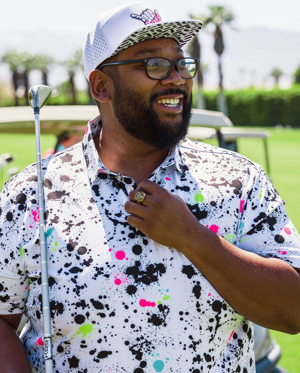Splatter Mens Polo