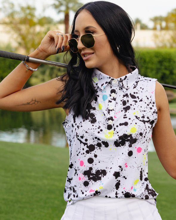 Splatter Ladies Polo