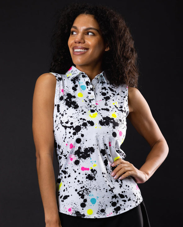 Splatter Ladies Polo