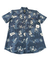 Pirate Flag Unisex Button Up