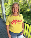 Team Cocktail Logo Gold/Red Triblend Unisex T-Shirt