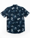 Pirate Flag Unisex Button Up