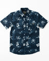 Pirate Flag Unisex Button Up