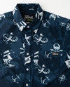 Pirate Flag Unisex Button Up