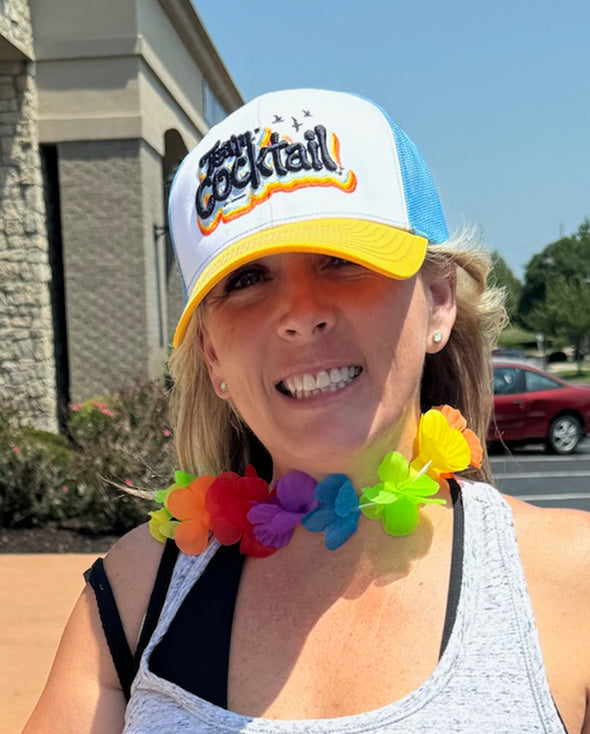 Team Cocktail RETRO 3D Trucker Hat