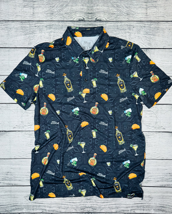 Tacos & Tequila Mens Polo