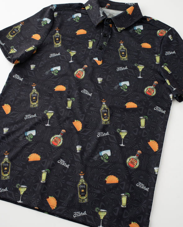 Tacos & Tequila Mens Polo