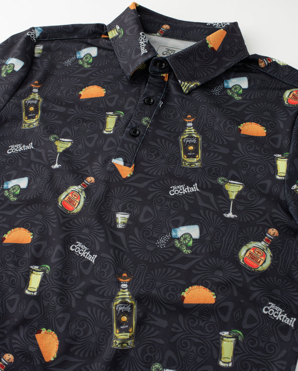 Tacos & Tequila Mens Polo