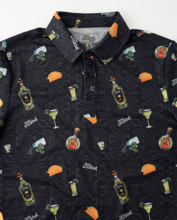 Tacos & Tequila Mens Polo