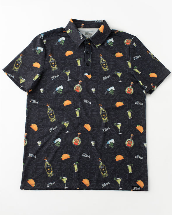 Tacos & Tequila Mens Polo