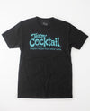 Team Cocktail Logo Black/Turquoise Triblend Unisex T-Shirt