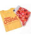 Team Cocktail Logo Gold/Red Triblend Unisex T-Shirt