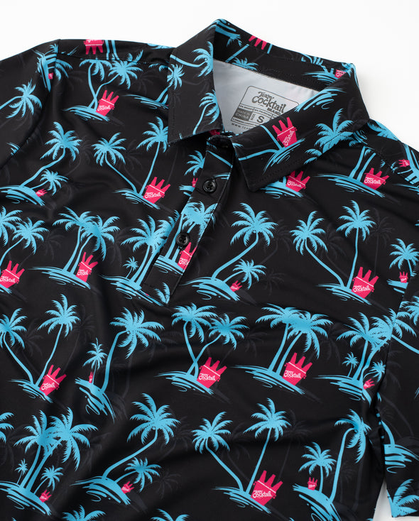 Tropical Buckets Mens Polo