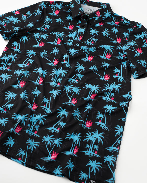 Tropical Buckets Mens Polo