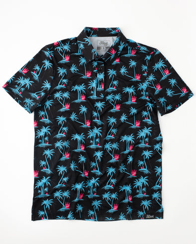 Tropical Buckets Mens Polo